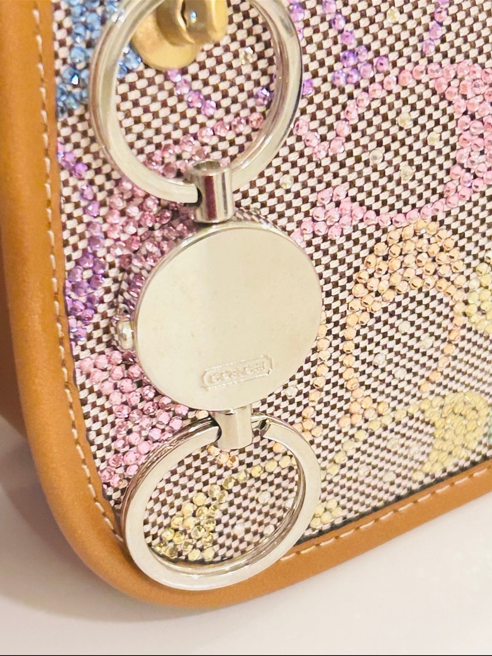 Coach 1941 Valet Keychain/ Bag Charm - Picture 6 of 11